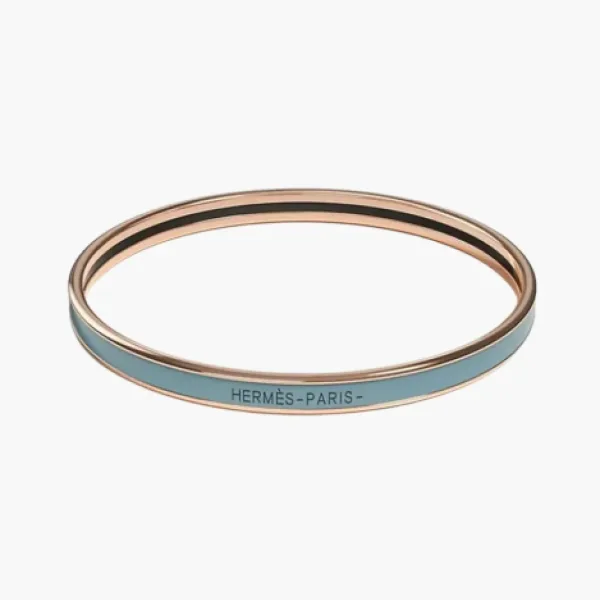 Hermès Enamel Bangles Unisex Shilton