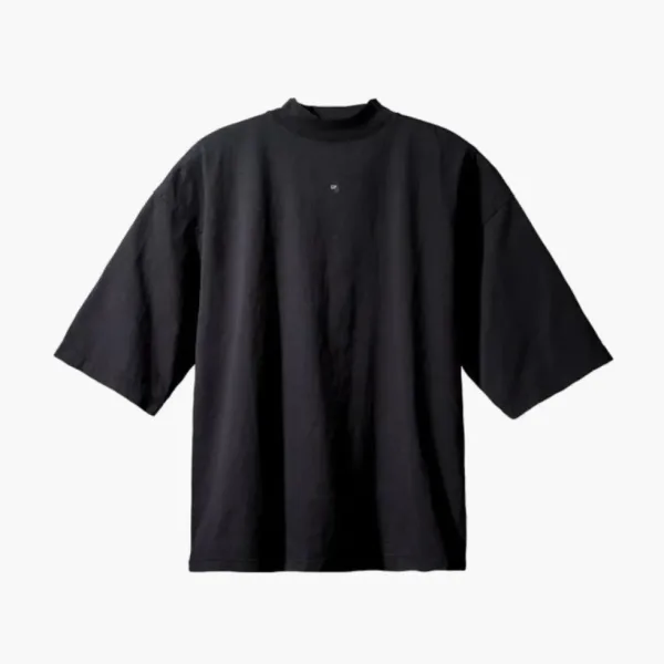 Yeezy X GAP X Balenciaga Logo 3 / 4 Sleeve Tee Black