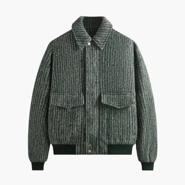 Kith Herringbone Hawthorne Flight Jacket Stadium