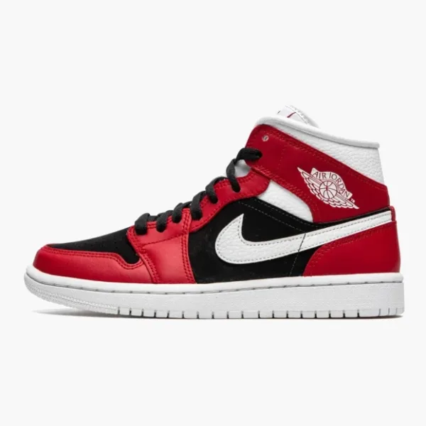 Air Jordan 1 Mid WMNS Gym Red / Black