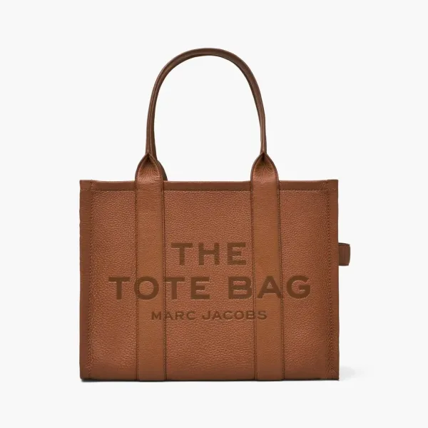 Marc Jacobs The Leather Large Tote Bag Argan Oil