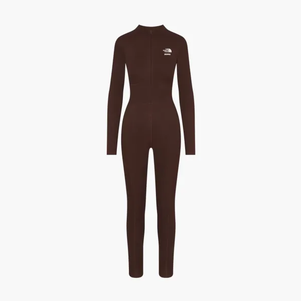 The North Face x Skims Refina Bodysuit Cocoa