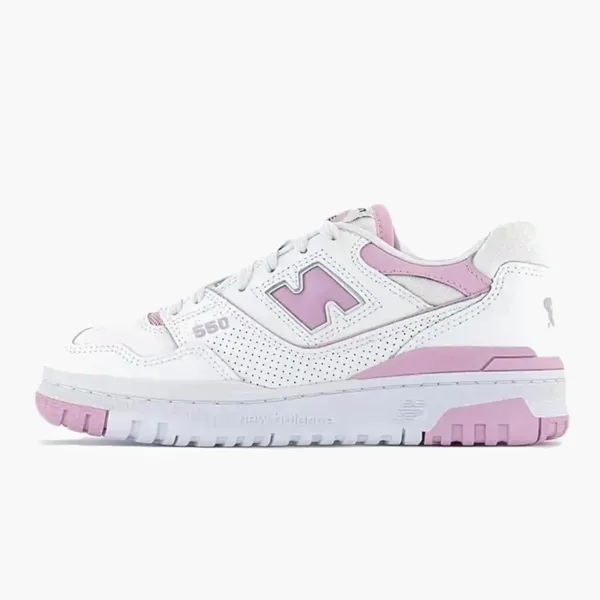 New Balance 550 WMNS White Bubblegum Pink