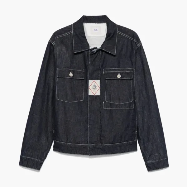 C.P. Company Plated Short Jacket Denim