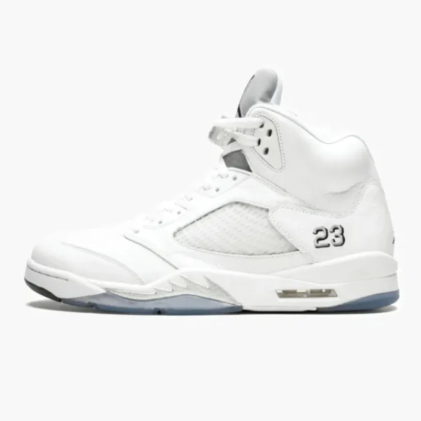 Air Jordan 5 Retro Metallic Silver