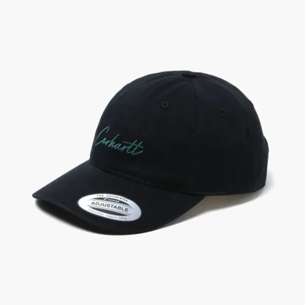 Carhartt WIP Script Logo Cap Black