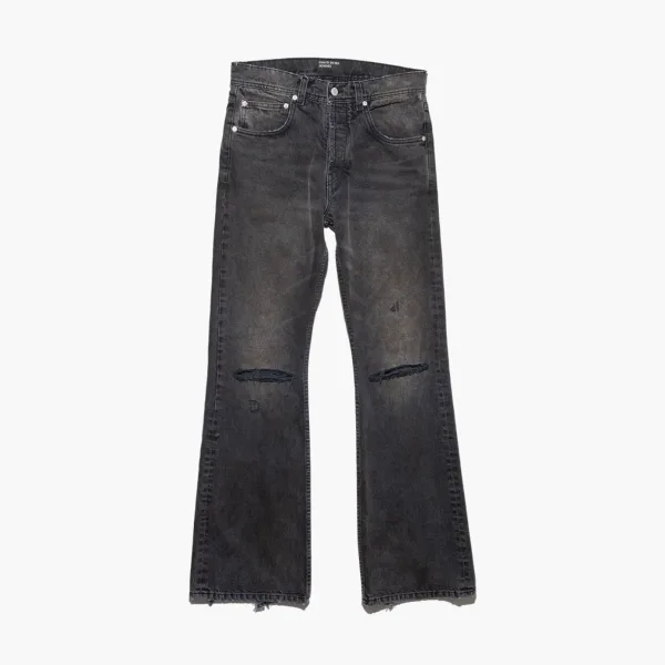 Enfants Riches Déprimés Wider Flare Leg Jeans Charcoal