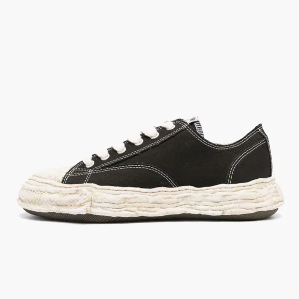 Maison Mihara Yasuhiro Peterson 23 OG Dyed Sole Canvas Low Black