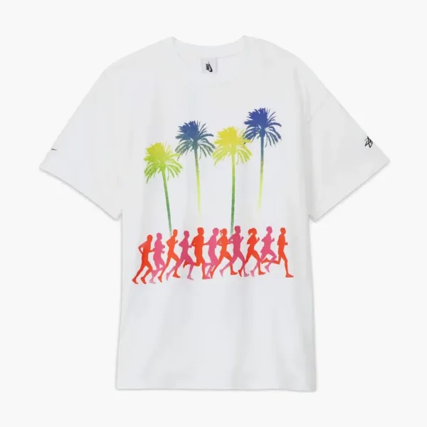 Nike x Stussy Douglas Firs To Palm Trees T-Shirt White