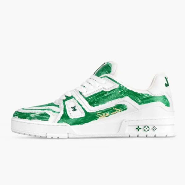 Louis Vuitton Trainer Sneaker Green