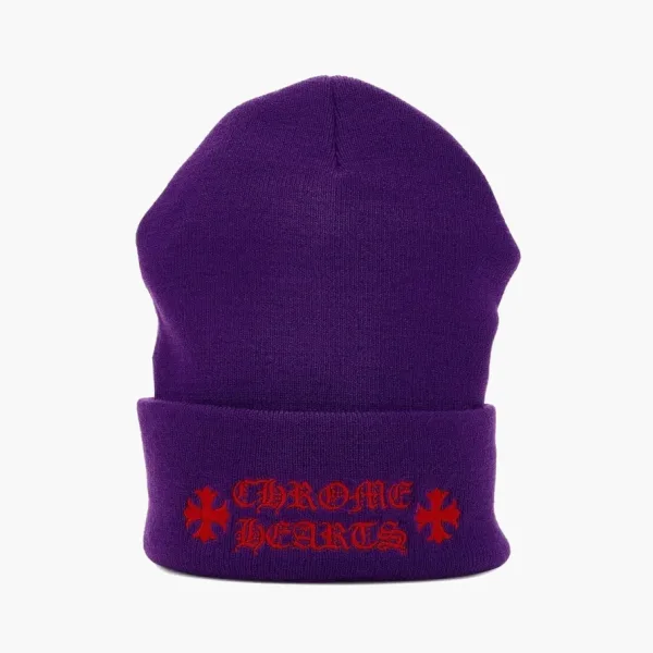 Chrome Hearts Watch Cap FW23 Purple