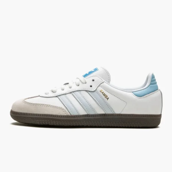 Adidas Samba OG White Halo Blue