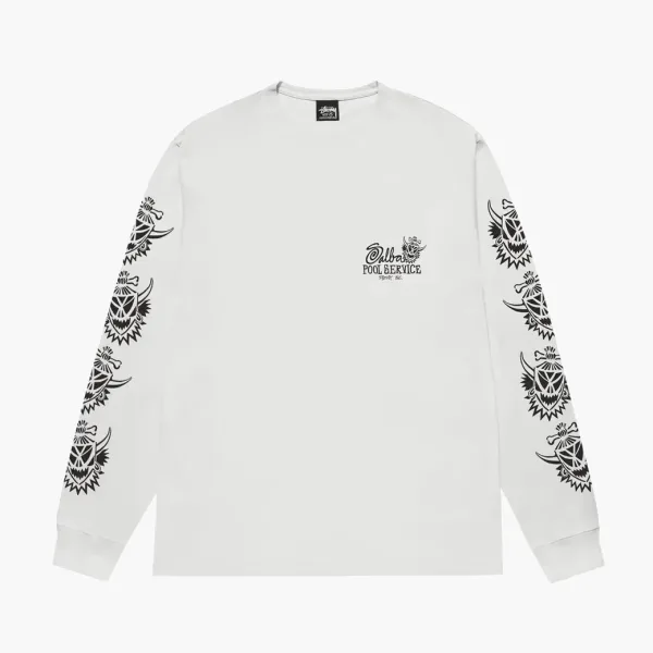 Stussy Witch Doctor Pigment Dyed L/S Tee  Natural