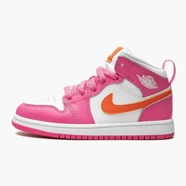 Air Jordan 1 Mid PS Pinksicle Safety Orange