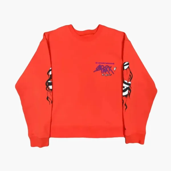 Chrome Hearts Matty Boy crew-neck Sweatshirt Red