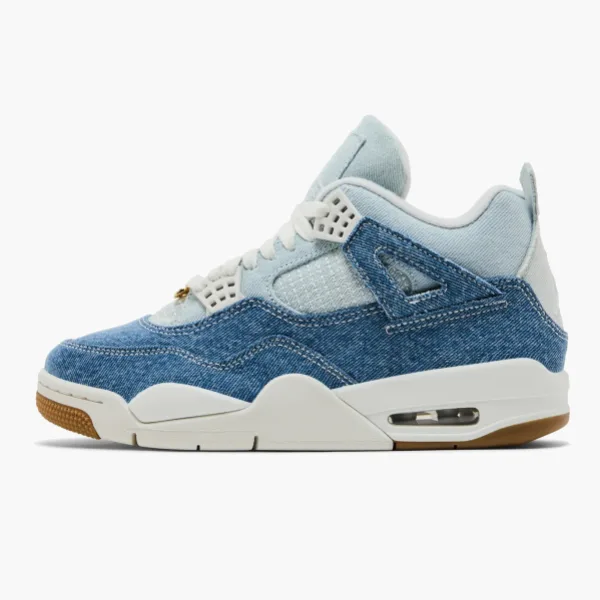 Air Jordan 4 Retro TEX WMNS Worn Blue Denim