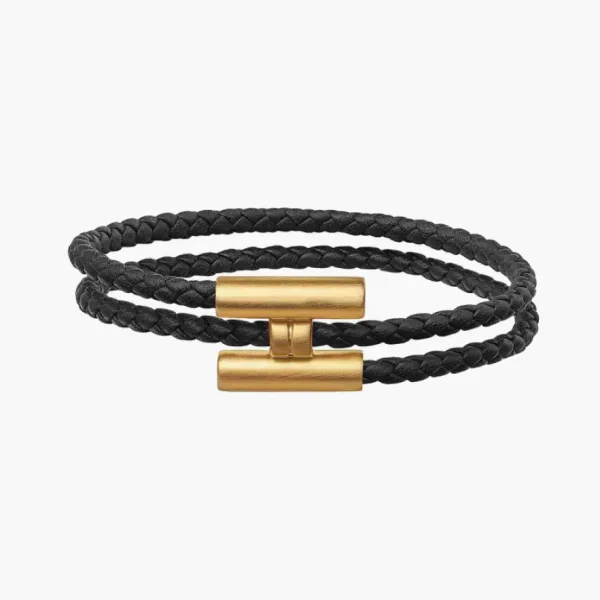 Hermès Tournis Tresse bracelet Norway  Black