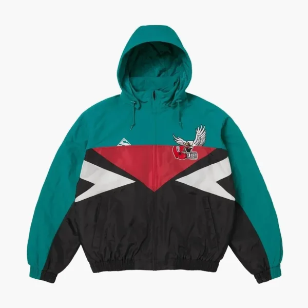 Supreme x MM6 Maison Margiela Split Stadium Jacket Black