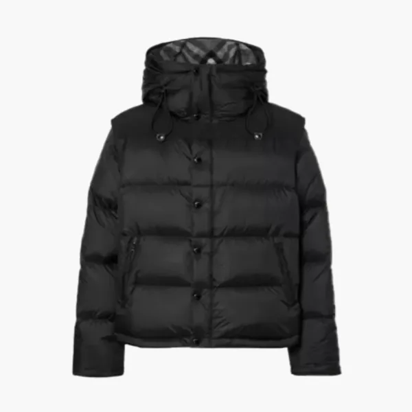 Burberry Nylon Down Jacket Black