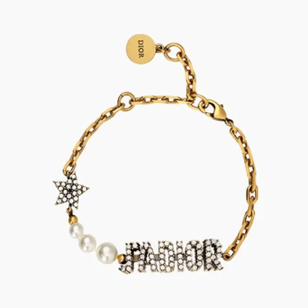 DIOR Bracelets Accessories on Sale & Authentic WMNS Gold