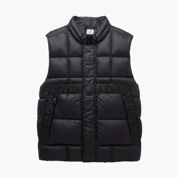 C.P. Company D.D. Shell Down Vest Black
