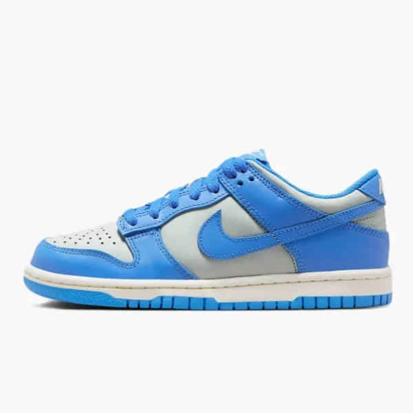 Nike Dunk Low GS Light Silver Sail Light Photo Blue