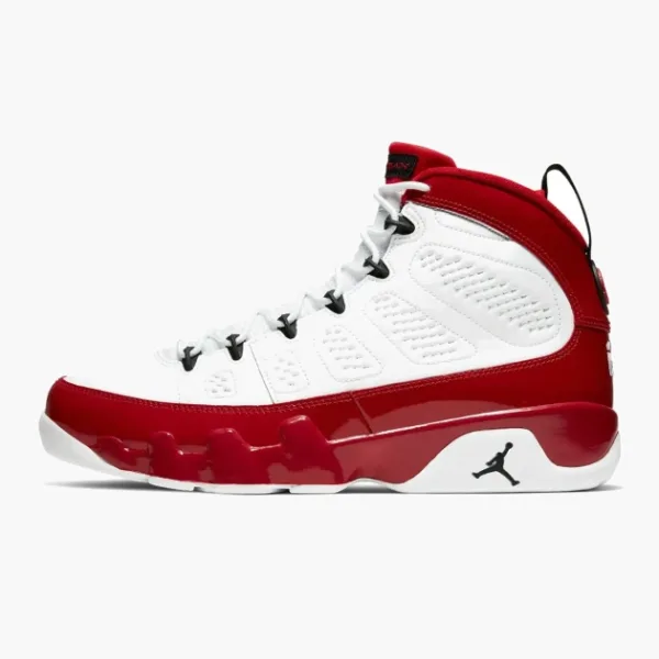 Air Jordan 9 White / Red / Black