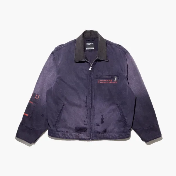 Enfants Riches Déprimés Chapitre XXI Moleskin Work Jacket Faded Purple