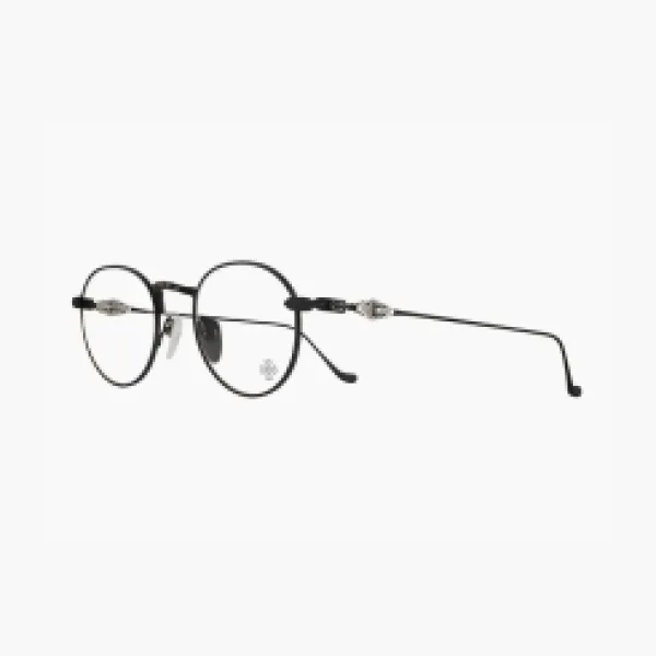 Chrome Hearts Eyeglasses Black Round