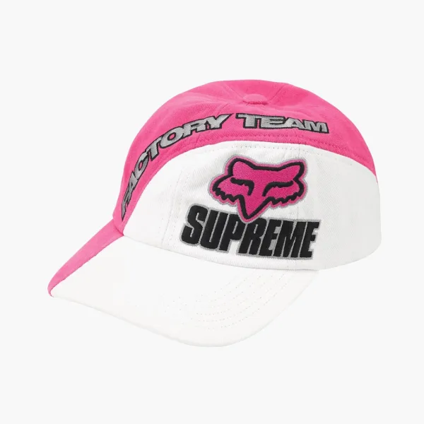 Supreme x Fox Racing 6-Panel White