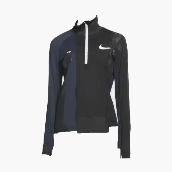 Nike X Sacai Half Zip Jacket WMNS Dark Obsidian