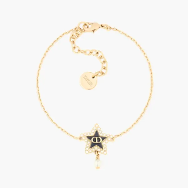 Dior Resin Pearls Bracelets WMNS Gold