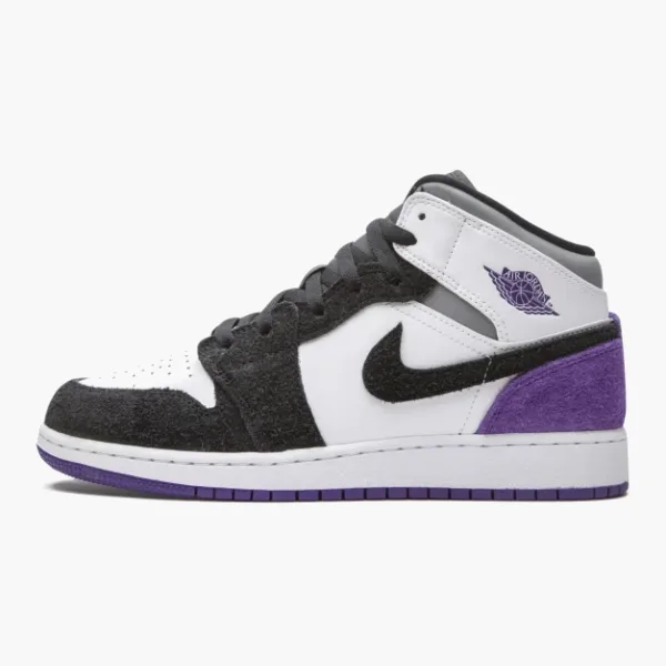 Air Jordan 1 Mid SE GS Purple