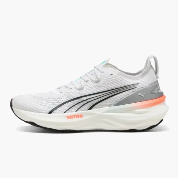 Puma ForeverRun Nitro 2 White Glowing Red