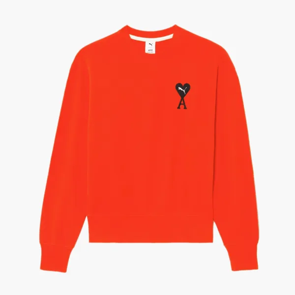 Puma x Ami Paris Sweatshirt Orange