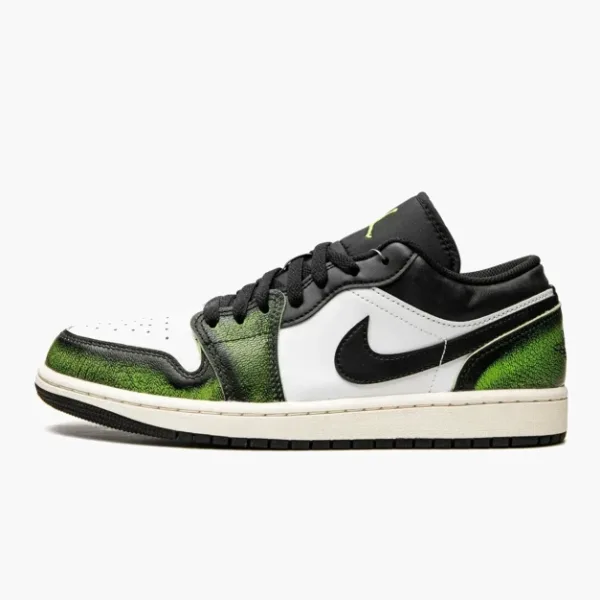 Air Jordan 1 Low SE Wear Away - Electric Green