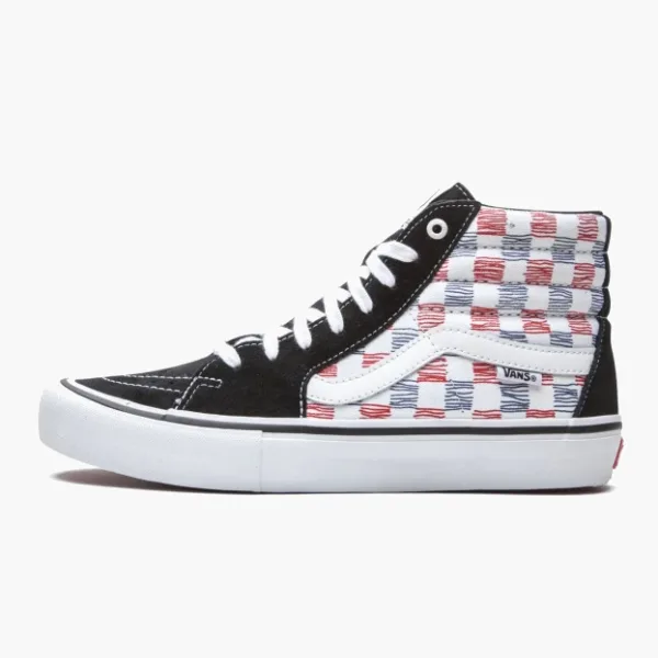 Vans Sk8-hi Sketched Checkerboard
