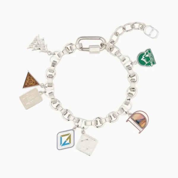 Dior Bracelets Men Silver