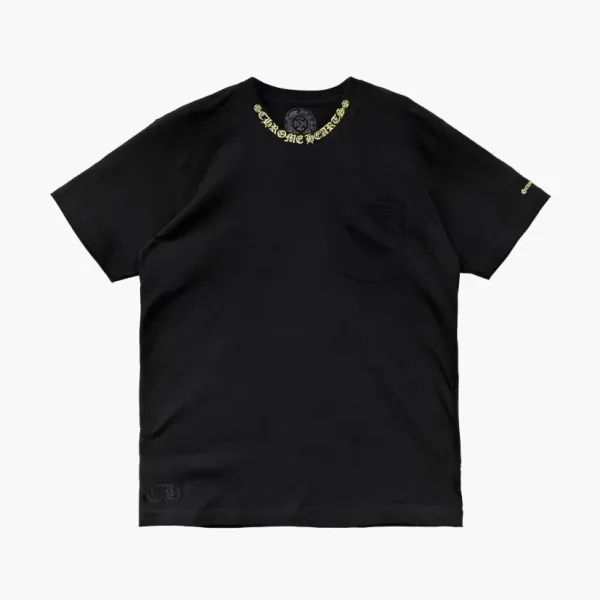 Chrome Hearts Neck Logo Pocket T-Shirt Black
