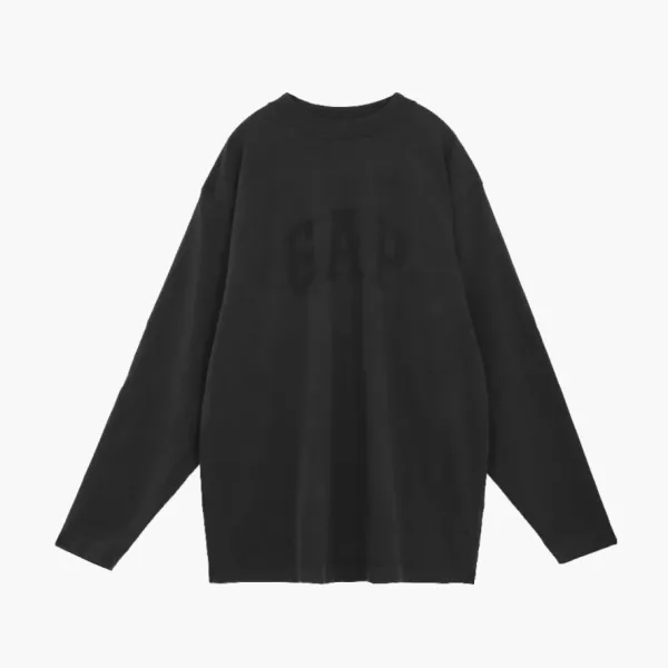 Yeezy X GAP X Balenciaga Dove Longsleeve Tee Washed Black