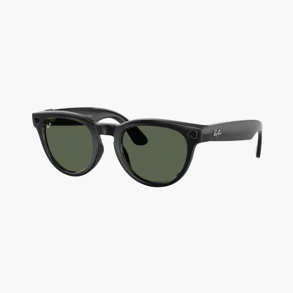 Ray-Ban Meta Headliner Sunglasses Black G-15 Green