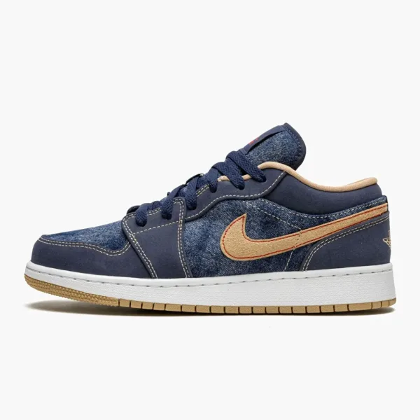 Air Jordan 1 Low SE GS Denim
