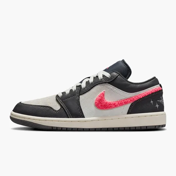 Nike Air Jordan 1 Low White Graphite Hot Punch