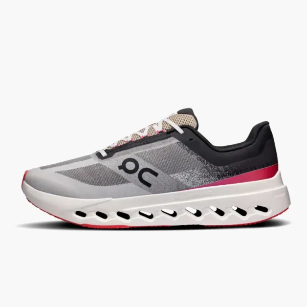 On Cloudsurfer Next Grey Black Pink