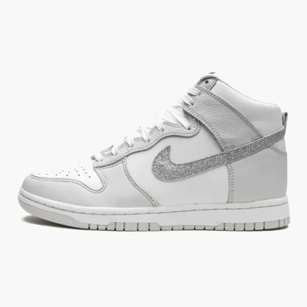 Nike Dunk High WMNS Silver Swoosh