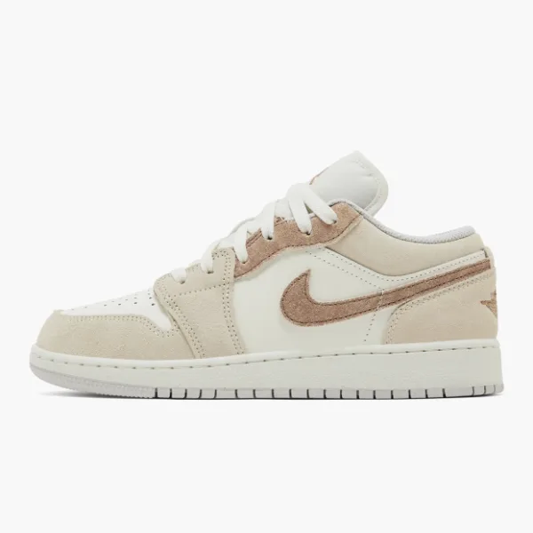 Air Jordan 1 Low SE GS Sail Archaeo Brown