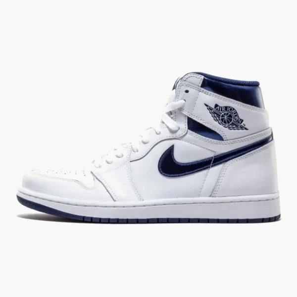 Air Jordan 1 Retro Metallic Navy