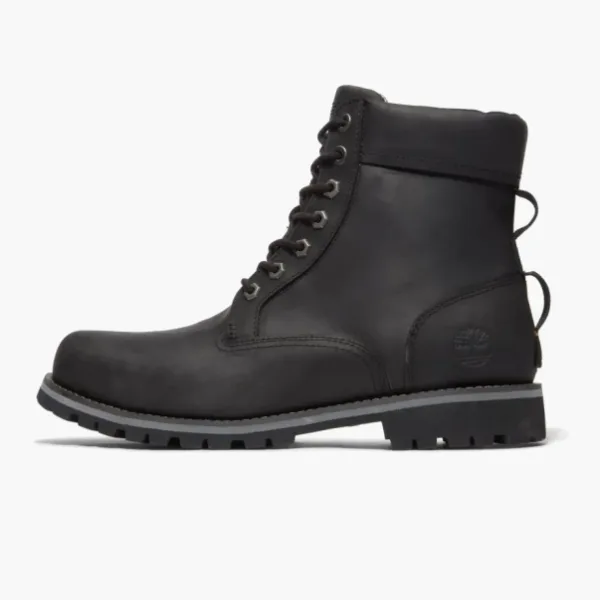 Timberland Rugged Waterproof II 6 Inch Boots Black Full Grain