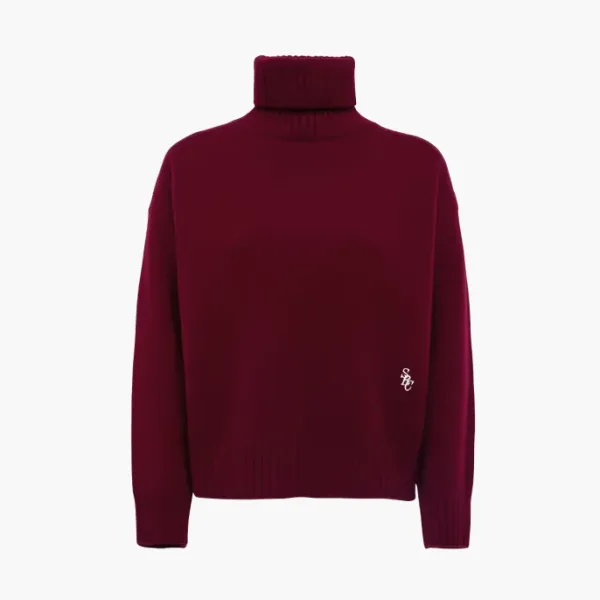 Sporty & Rich Sweater Marine WMNS Red
