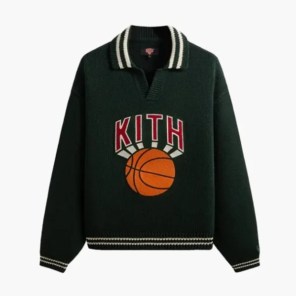 Kith For The New York Knicks Nelson Rugby Sweater Stadium